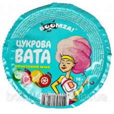 СТАКАН  Солодка вата  BOOMZA " Фруктовий мікс" 16г/24 шт.ящ.